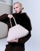 Dragon Diffusion Dragon Diffusion Santa Croce big woven leather bag in natural-White - 1