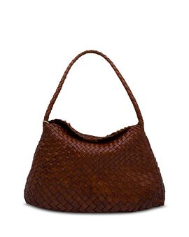 Dragon Diffusion Dragon Diffusion Santa Maria Woven Leather Shoulder Bag