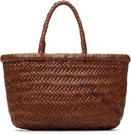 Dragon Diffusion Dragon Diffusion Tan Mini Flat Gora Bag