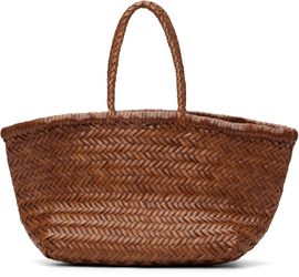 Dragon Diffusion Dragon Diffusion Tan Triple Jump Small Tote