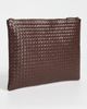 DRAGON DIFFUSION DRAGON DIFFUSION Woven Leather Pouch Bruciato One - 4
