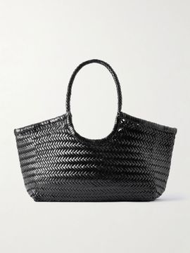 DRAGON DIFFUSION Nantucket large woven leather tote