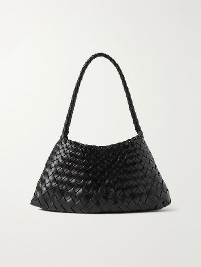 DRAGON DIFFUSION Rosanna mini woven leather tote