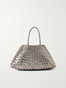 DRAGON DIFFUSION Sante Croce small woven leather tote