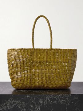 DRAGON DIFFUSION Terrafino woven leather tote