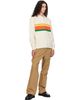 Drake's Drake's Beige Multi Centre Stripe Cotton Rugby Polo - 4