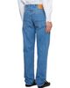 Drake's Drake's Blue Five-Pocket Selvedge Denim Jeans - 3