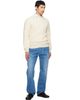 Drake's Drake's Blue Five-Pocket Selvedge Denim Jeans - 4