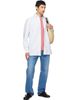 Drake's Drake's Blue Ticking Stripe Cotton Button-Down Shirt - 4