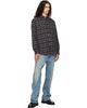 Drake's Drake's Gray Check Cotton-Silk Work Shirt - 4