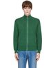 Drake's Drake's Green Cotton Zip Through Track Jacket - 1