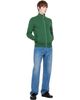 Drake's Drake's Green Cotton Zip Through Track Jacket - 4