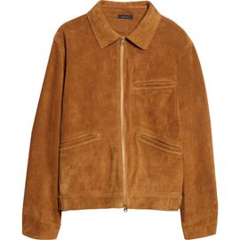 Drake's Drake's Raw Suede Zip Jacket