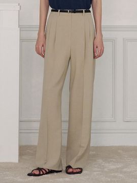 DRAWFIT WOMEN Summer Two-Pleat Wide Trousers