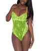 Dreamgirl Dreamgirl Citrus Sheer Lace Teddy  - 1