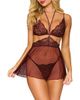 Dreamgirl Dreamgirl Cutout Babydoll Chemise & G-String Set - 1