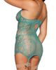 Dreamgirl Dreamgirl Cutout Lace Basque & G-String Set - 2