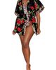 Dreamgirl Dreamgirl Leopard Print Teddy & Robe Set - 5