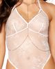 Dreamgirl Dreamgirl Mesh Teddy & Imitation Pearl Harness Set - 3