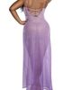 Dreamgirl Dreamgirl Ombré Glitter Mesh Sheer Nightgown - 2