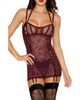 Dreamgirl Dreamgirl Slip with Garter Straps & G-String Set - 1