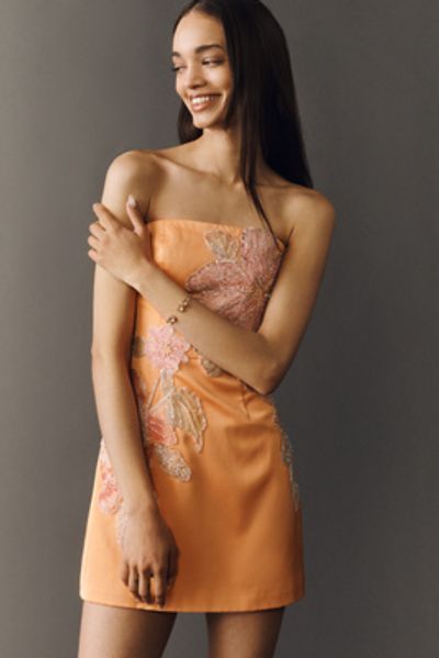 Dress The Population Camilla Strapless Mini Dress