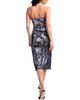 Dress The Population Dress the Population Adana Strapless Sequin High Slit Midi Dress - 3
