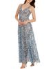 Dress The Population Dress the Population Ariyah V-Neck 3D Floral Sequin A-Line Gown - 2