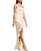 Dress The Population Dress the Population Charlene Square Neck Satin Cascade Ruffle Gown - 4
