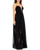 Dress The Population Dress the Population Eleanor Illusion Neck Plunge Bustier Chiffon Gown - 3