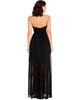 Dress The Population Dress the Population Eleanor Illusion Neck Plunge Bustier Chiffon Gown - 4