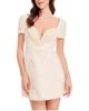Dress The Population Dress the Population Francesca Cap Sleeve Sweetheart Burnout Mini Dress - 3