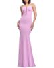 Dress The Population Dress the Population Izzy Strapless Plunge Panel Mermaid Gown - 1