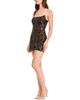 Dress The Population Dress the Population Jen Strapless Abstract Sequin Mini Dress - 5
