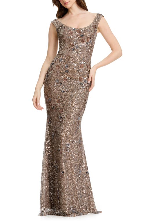 Dress the Population Dress the Population Josie Sequin Mermaid Gown