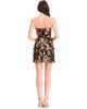 Dress The Population Dress the Population Libby Strapless Floral Print Tiered Ruffle Mini Dress - 4