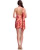 Dress The Population Dress the Population Lily Halter Neck Bow Floral Print Mini Dress - 4