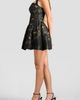 Dress the Population Dress the Population Lyssa Crink Taffeta Fit & Flare Party Dress - 3