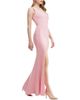 Dress The Population Dress the Population Magdalyn One Shoulder High Slit Gown - 3