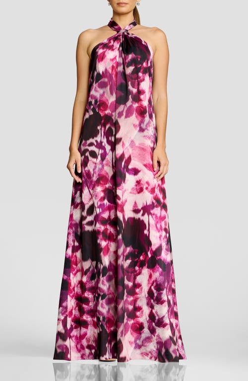 Dress the Population Dress the Population Maven Halter Maxi Gown