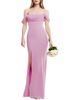 Dress The Population Dress the Population Melania Off-the-Shoulder Draped Bustier Gown - 1