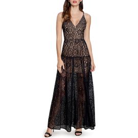 Dress the Population Dress the Population Melina Lace Sleeveless Gown
