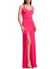 Dress The Population Dress the Population Nettie Sweetheart Neck High Slit Fitted Gown - 1