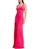 Dress The Population Dress the Population Nettie Sweetheart Neck High Slit Fitted Gown - 5