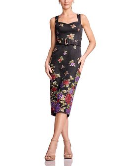 high neckline prom dress A-line V Neck Sequins Long Prom Dress, Navy Blue / 12