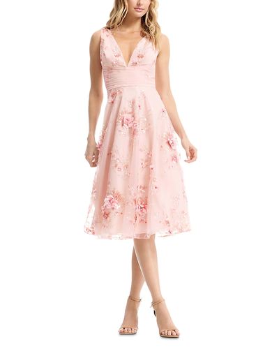 Dress The Population Dress the Population Posie Embellished Midi Dress