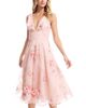 Dress The Population Dress the Population Posie Embellished Midi Dress - 3