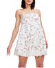 Dress The Population Dress the Population Sachi Strapless 3D Floral Applique Mini Dress - 6