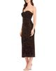Dress The Population Dress the Population Vada Strapless Sweetheart Sequin Bodycon Midi Dress - 5
