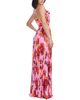 Dress The Population Dress the Population Vida One Shoulder 3D Floral Ruffle Pleated Gown - 4